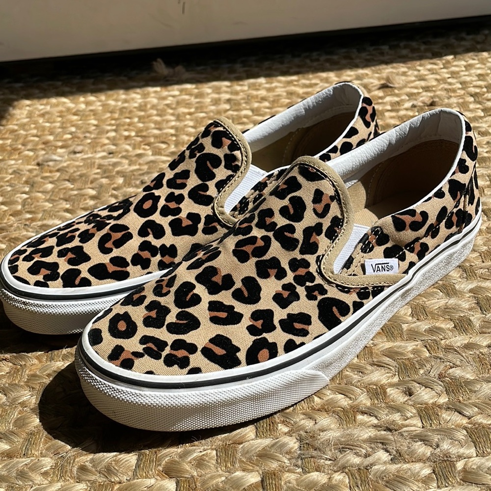 Womens cheetah vans